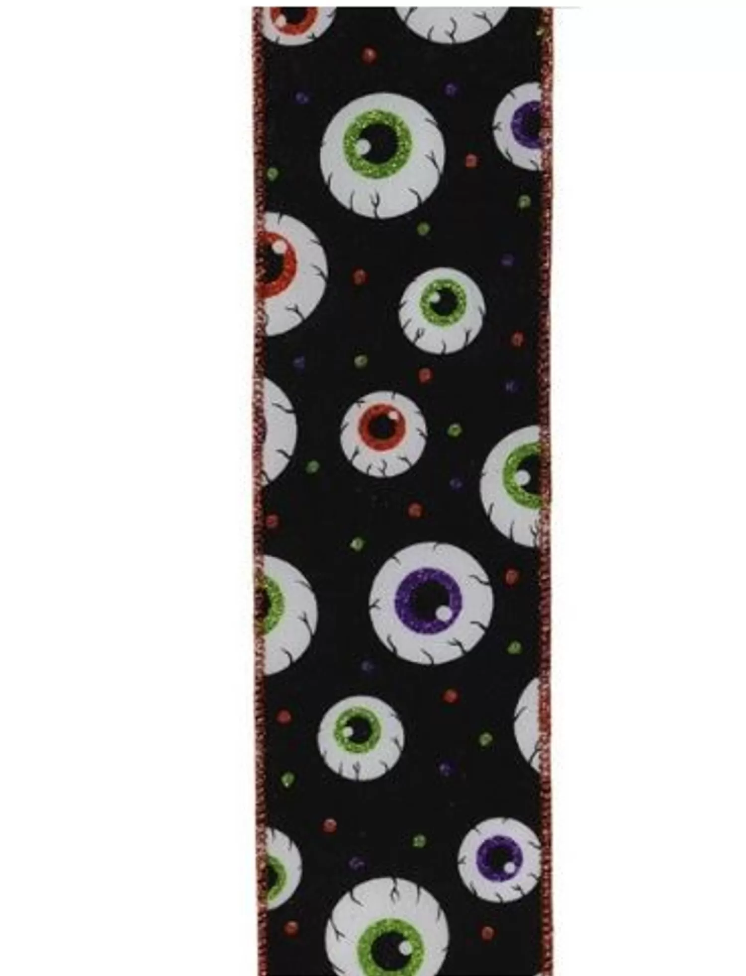 Online Treetime Halloween Eyeball Ribbon 2.25"