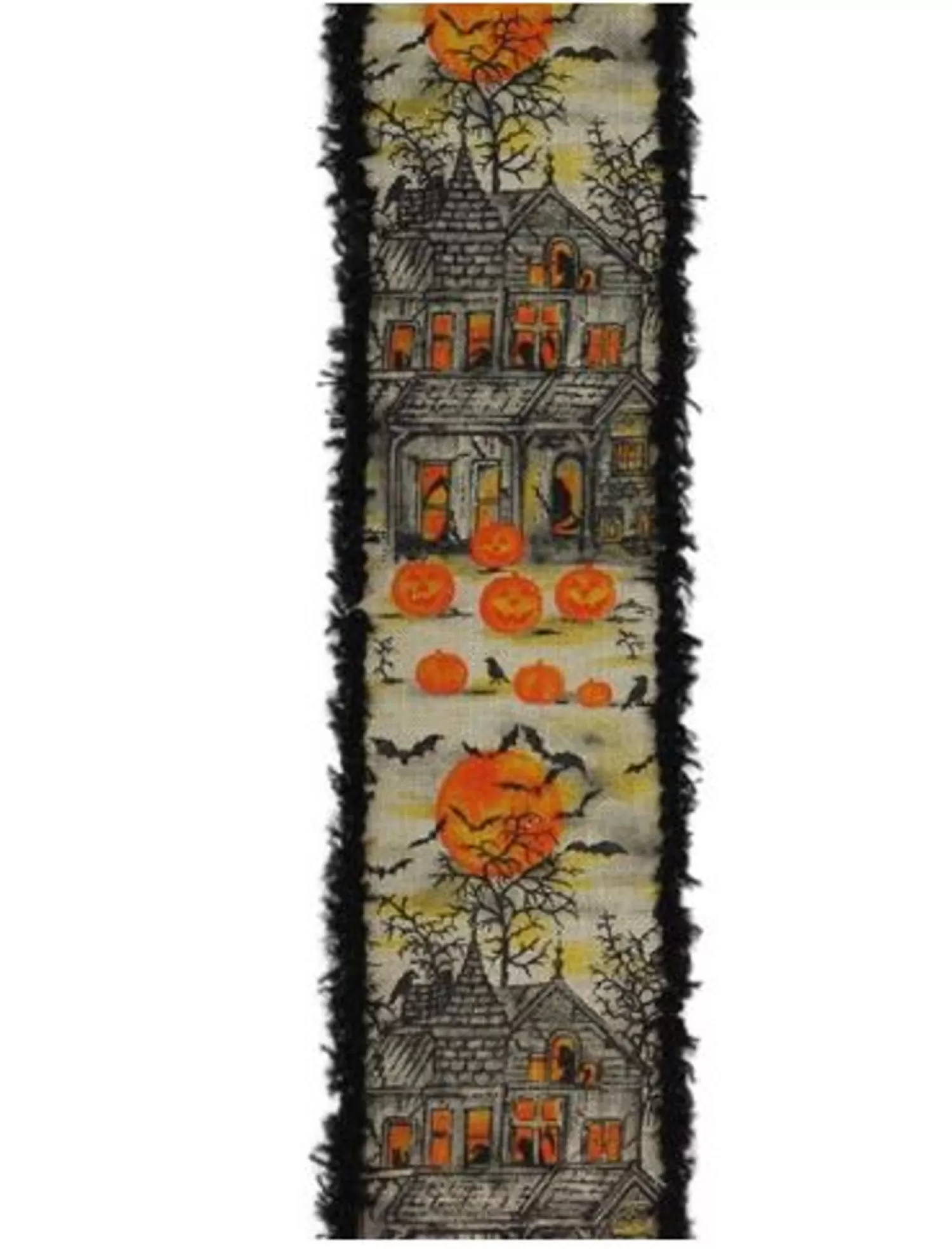 Online Treetime Haunted House Pumpkins Ribbon