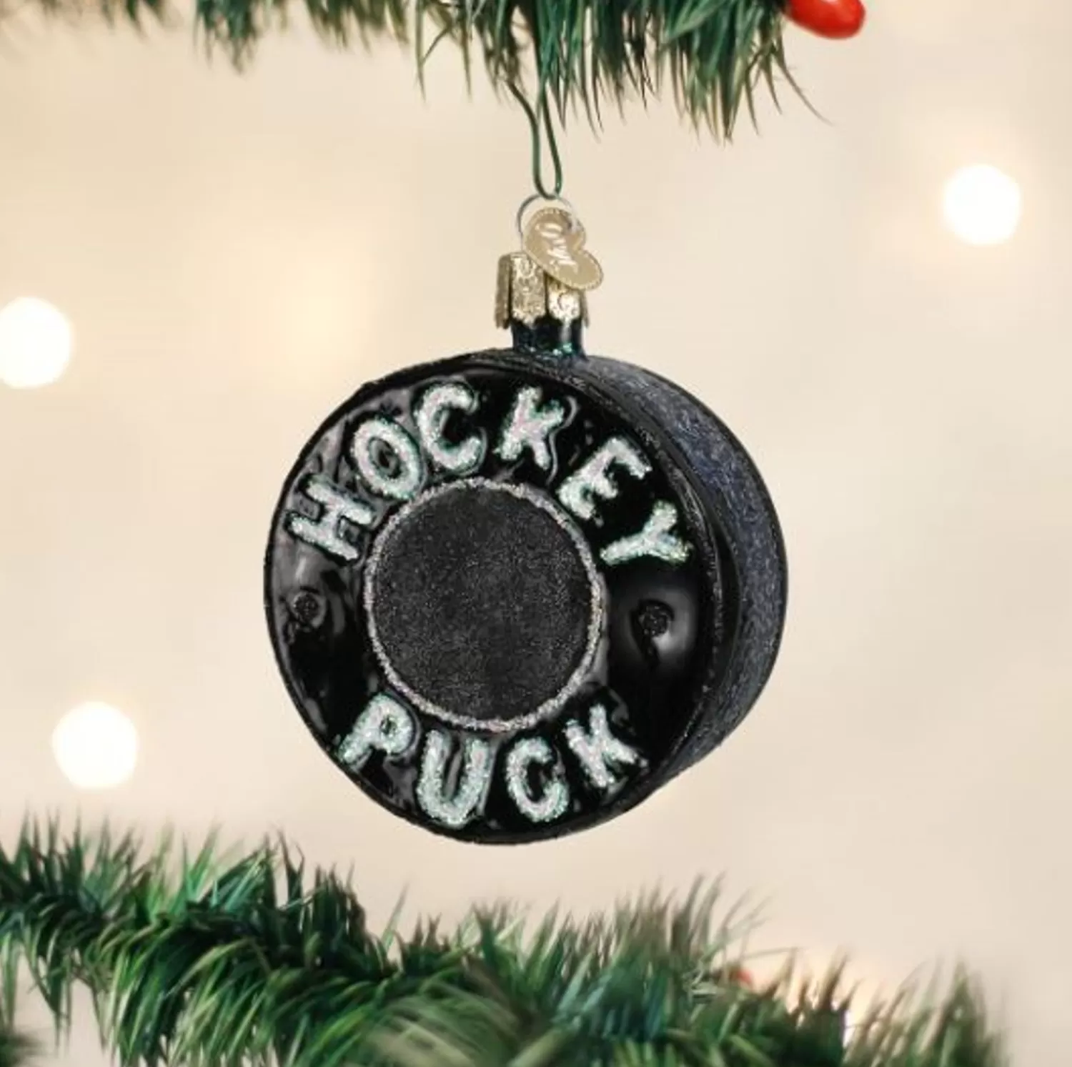 New Treetime Hockey Puck Ornament