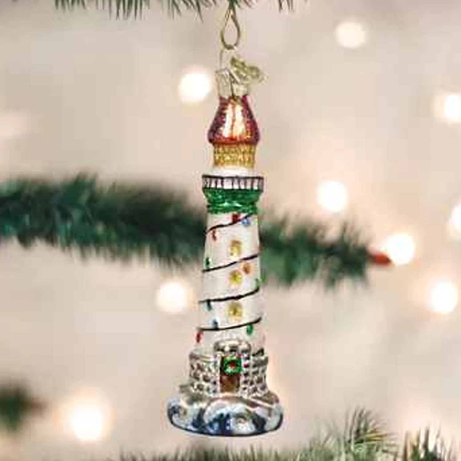 Flash Sale Treetime Holiday Lighthouse Ornament