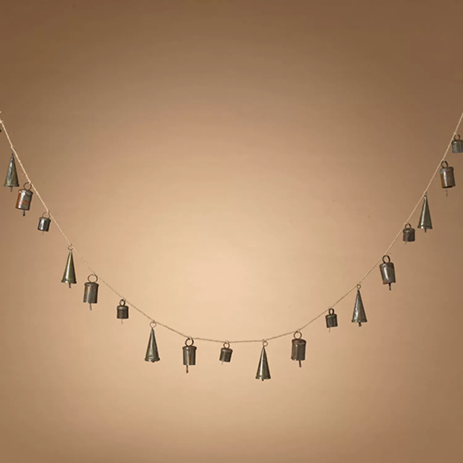 Shop Treetime Holiday Metal Bell Garland 5'