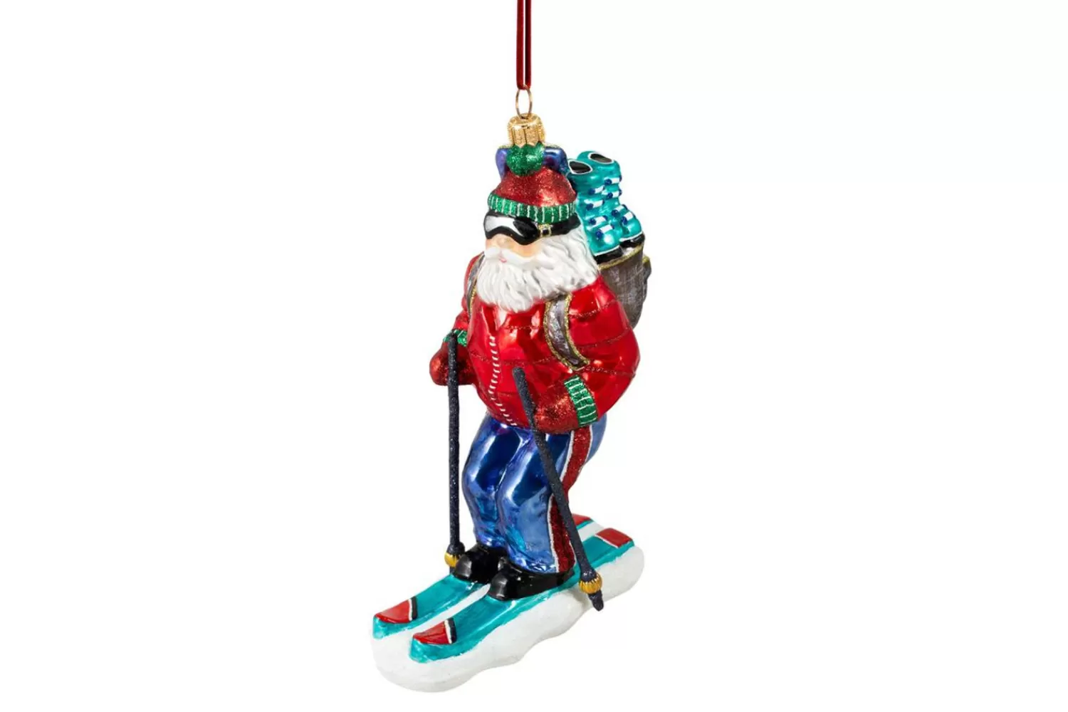 Online Treetime Huras Family Alpine Santa Ornament