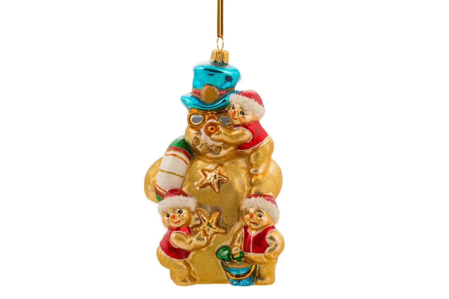 Cheap Treetime Huras Family Beach Lovin' Snowman Ornament