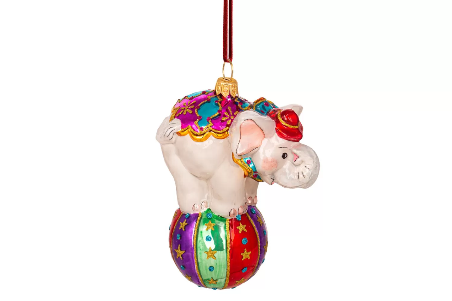 Flash Sale Treetime Huras Family Elephant's Tricks Ornament