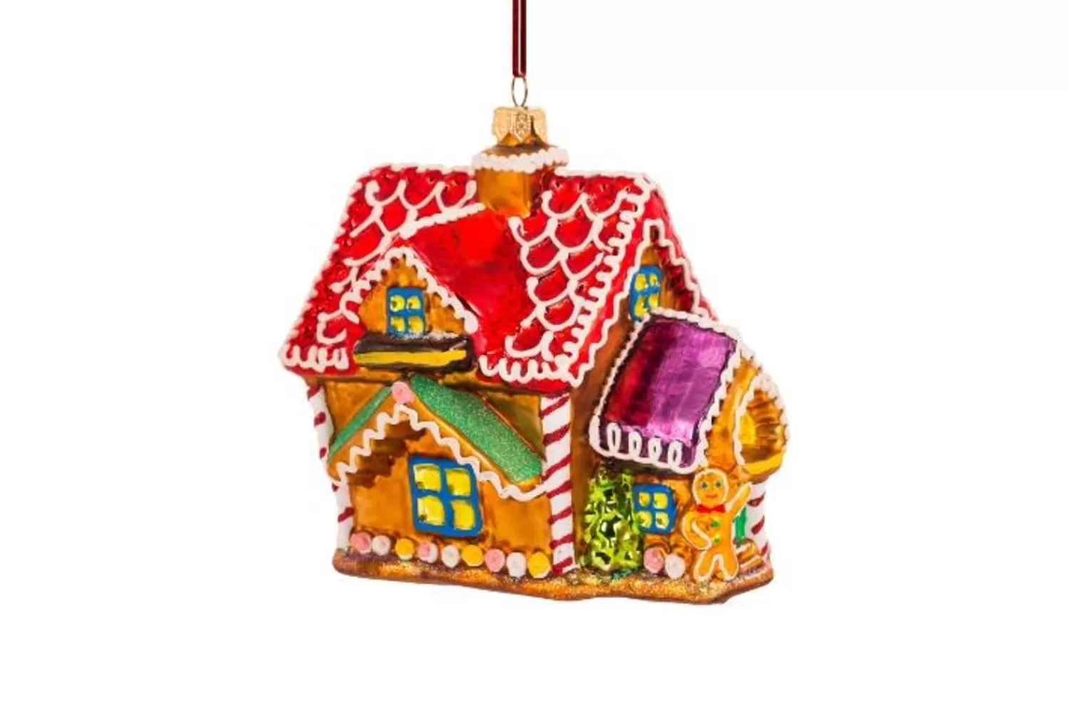 Hot Treetime Huras Family Gingerbread Homestead Ornament