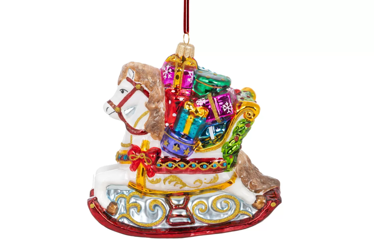 New Treetime Huras Family Majestic Rocking Horse Ornament