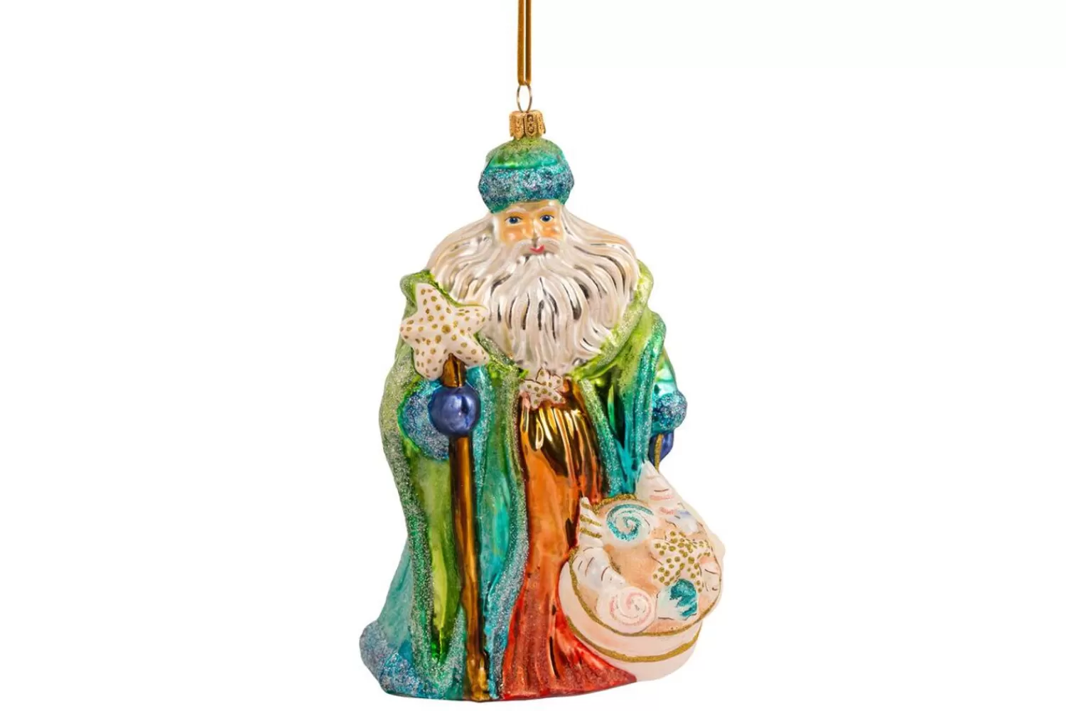 Sale Treetime Huras Family Neptune Santa Ornament