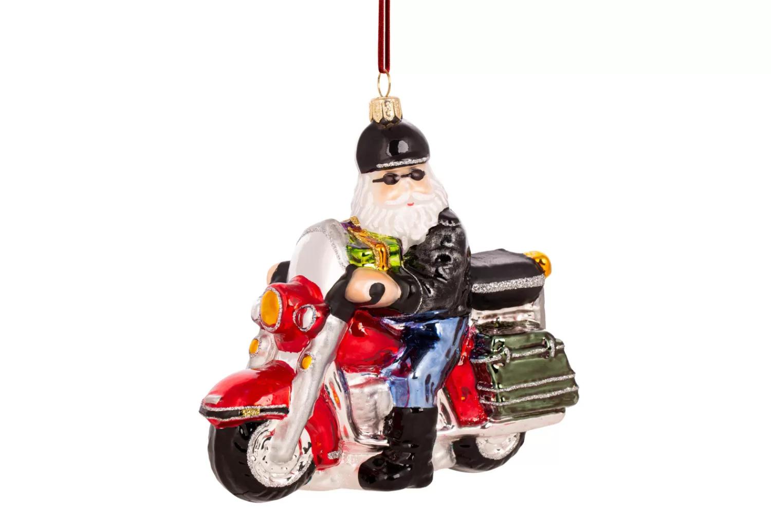 Clearance Treetime Huras Family Riding Through The Snow Ornament