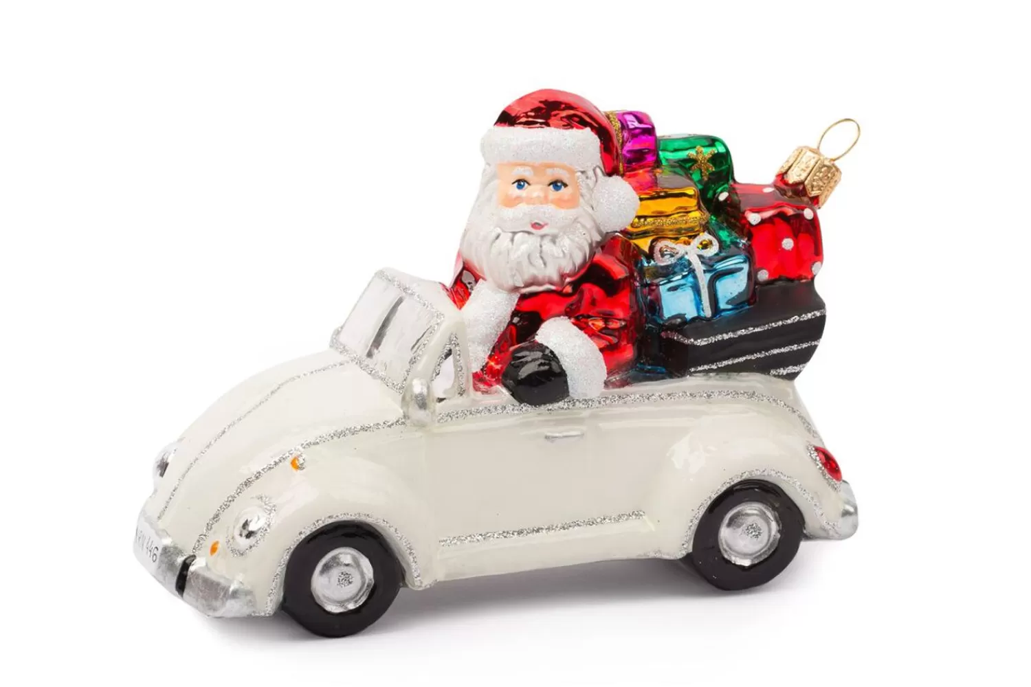 Cheap Treetime Huras Family Santa Loves A Convertible Ornament