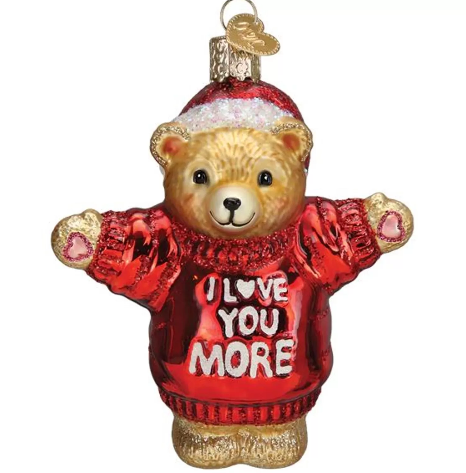 Outlet Treetime I Love You More Bear Ornament