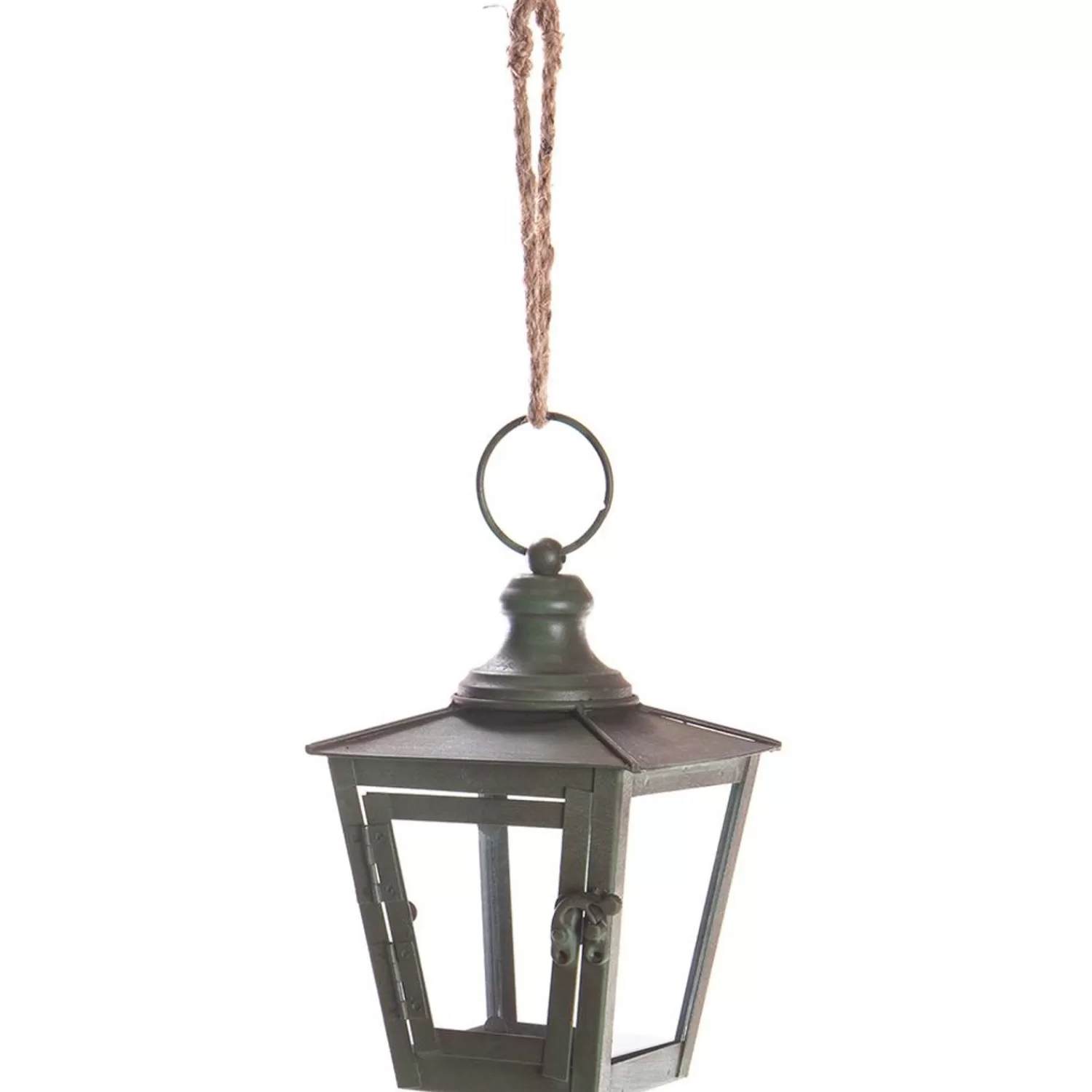 Cheap Treetime Iron And Glass Lantern 8.27"x5.5"