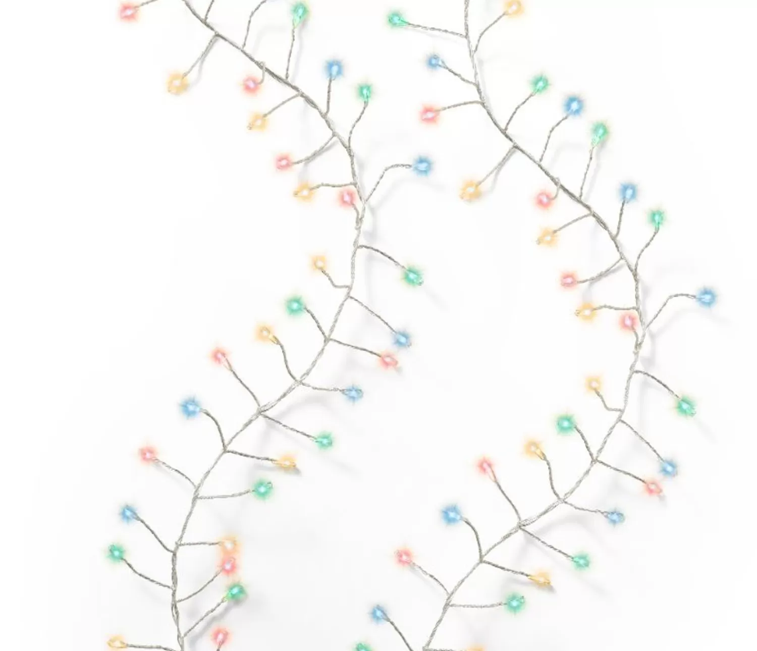 Flash Sale Treetime LED Micro Multi 19.7 Ft. Compact Lights On Silver Wire