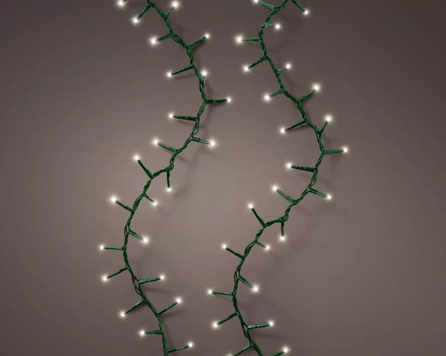 Sale Treetime LED Warm White 36.9ft. Compact Connect Light Set With Green Wire