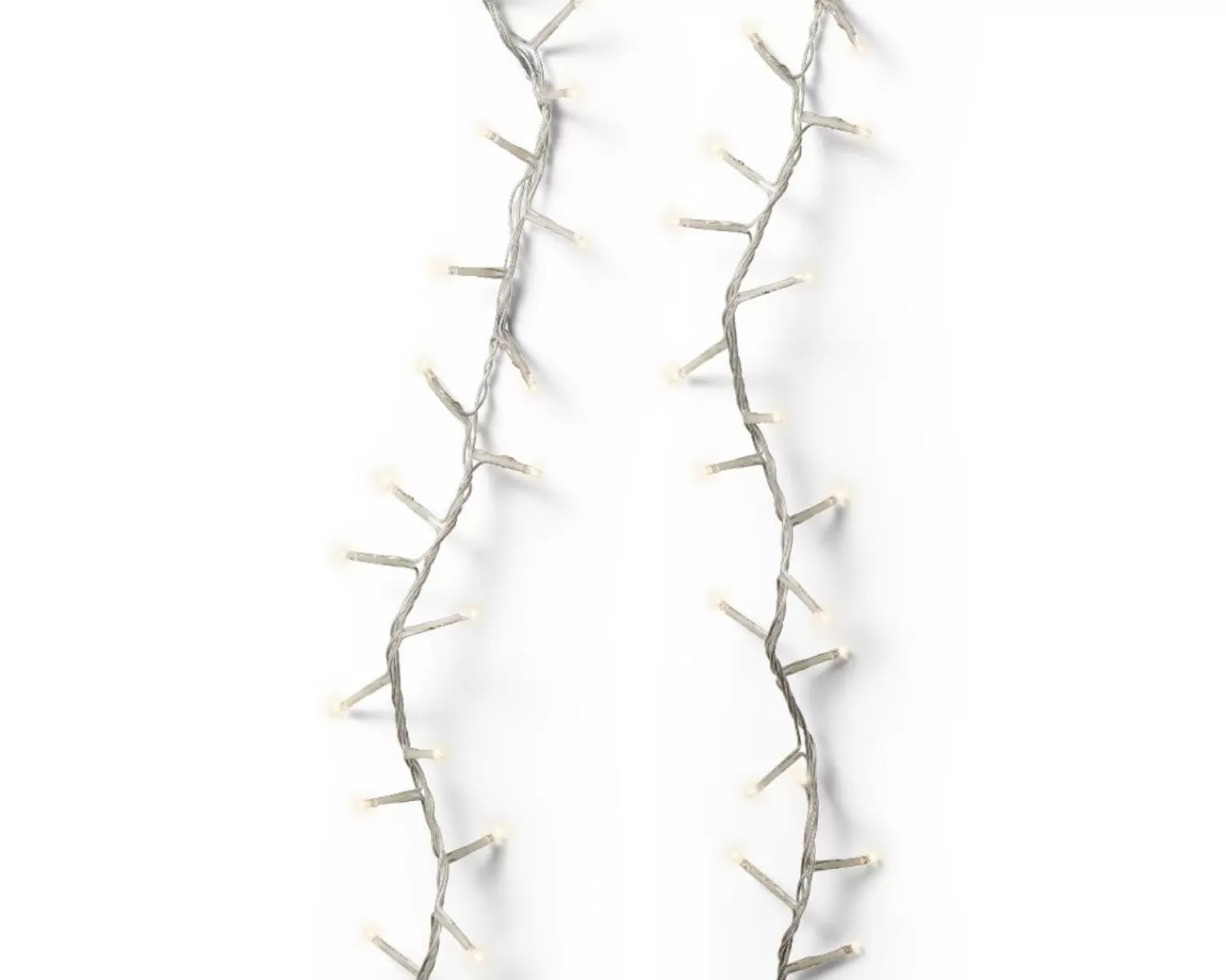 Shop Treetime LED Warm White 52.5 Ft. Compact Light Set With Translucent Wire