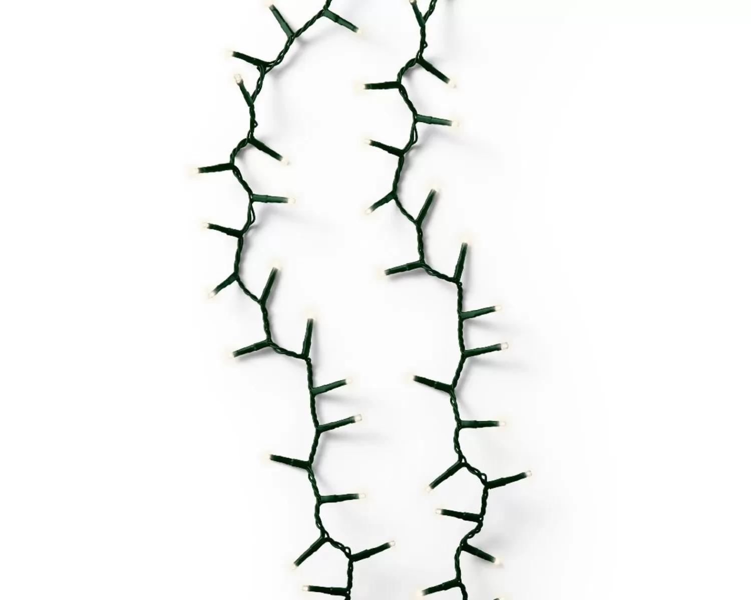 Cheap Treetime LED Warm White 74ft. Compact Light Set With Green Wire
