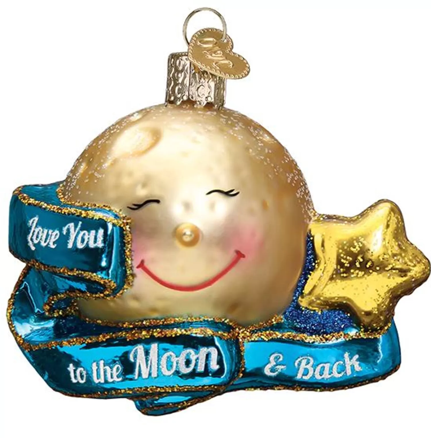 Hot Treetime Love You To The Moon & Back Ornament