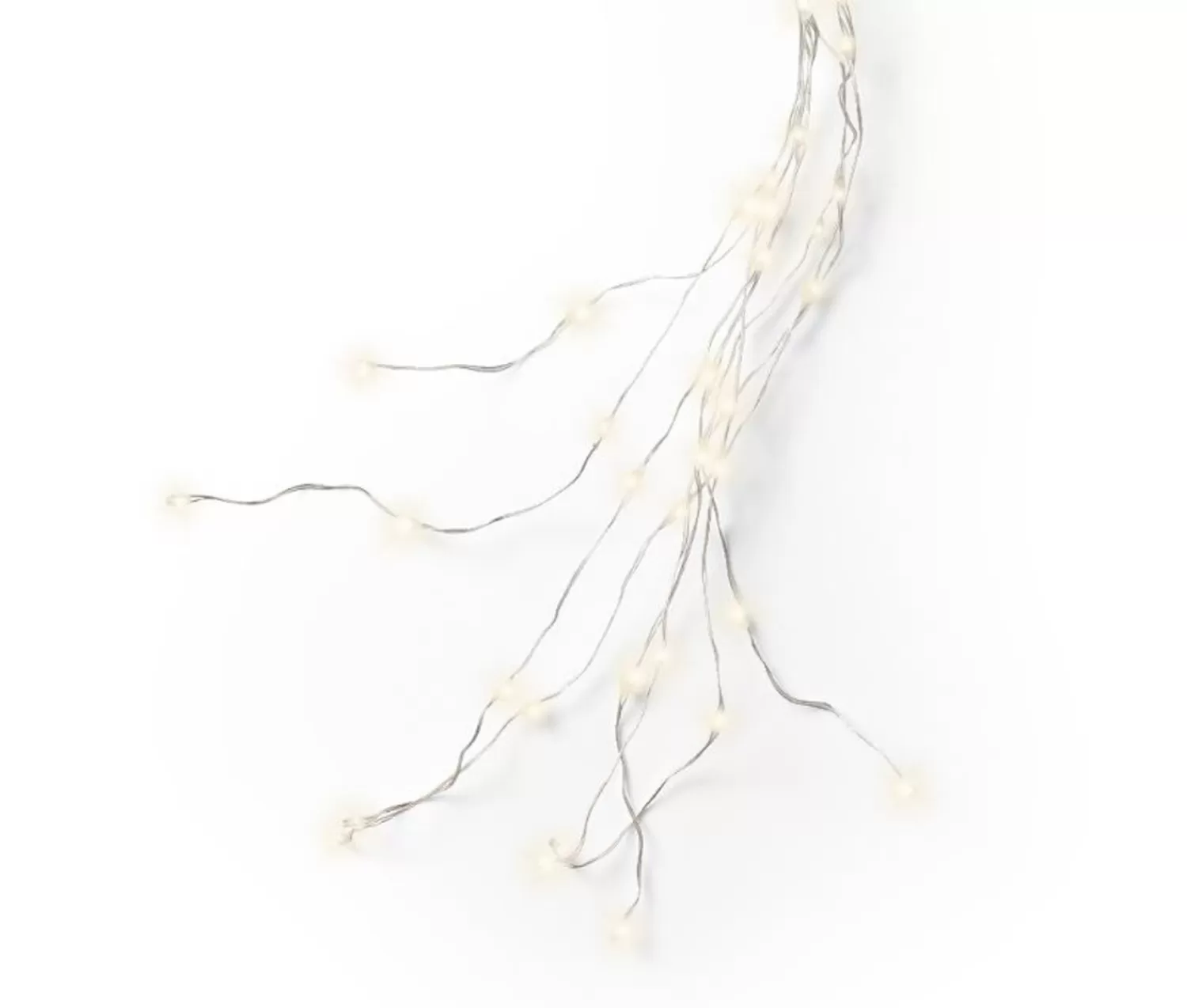 Clearance Treetime Micro LED Tree Bunch 7 Ft. Flashing Warm White Lights