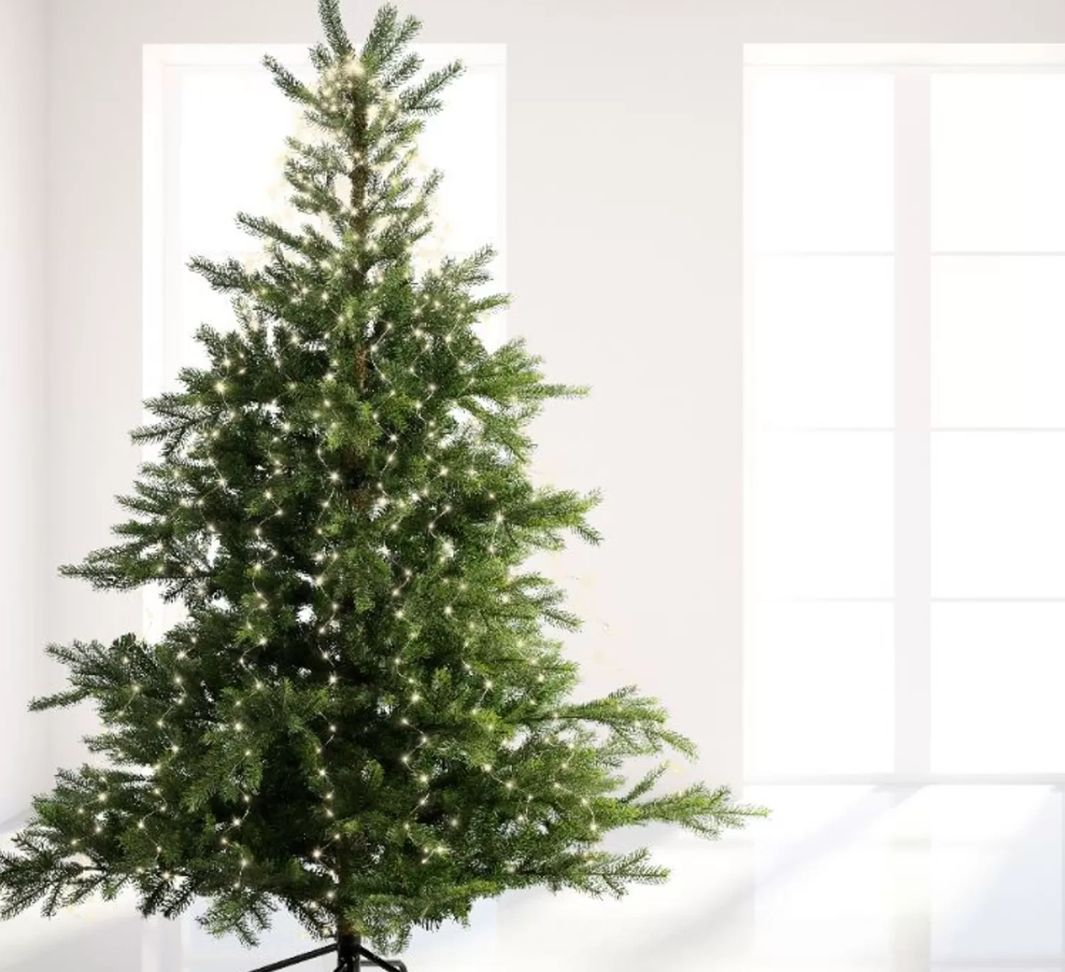 Clearance Treetime Micro LED Tree Bunch 7 Ft. Flashing Warm White Lights