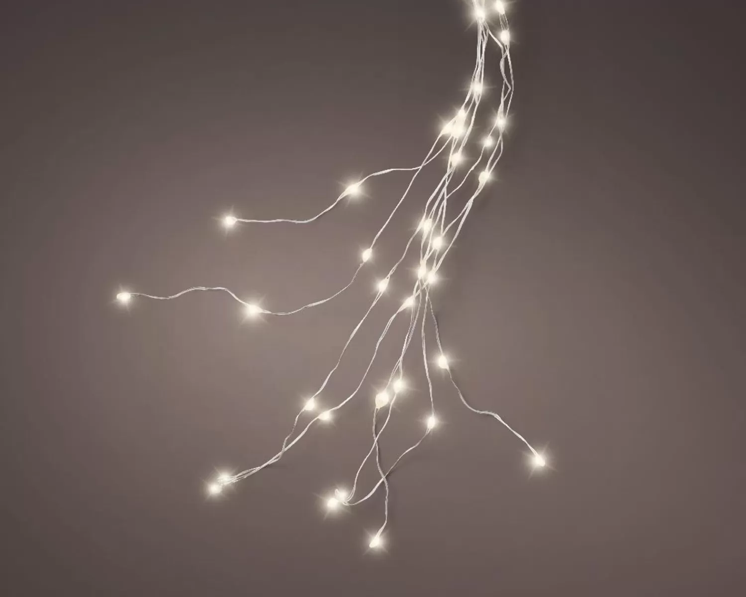 Clearance Treetime Micro LED Tree Bunch 7 Ft. Flashing Warm White Lights