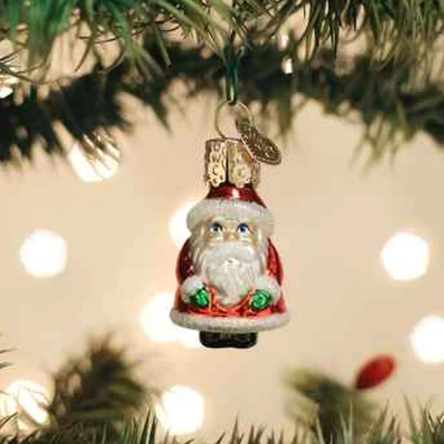 Cheap Treetime Mini Santa Ornament