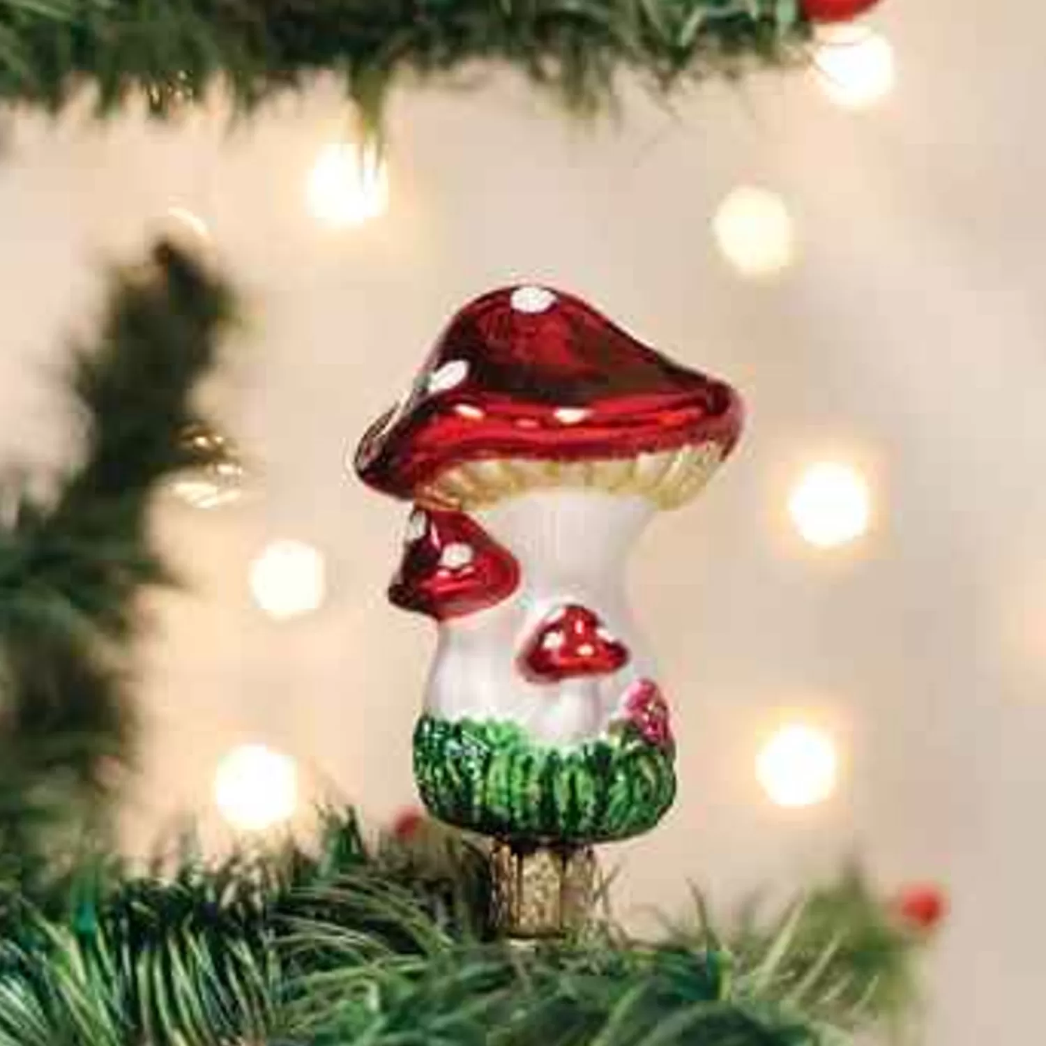 Sale Treetime Mushrooms Ornament (Clip-On)