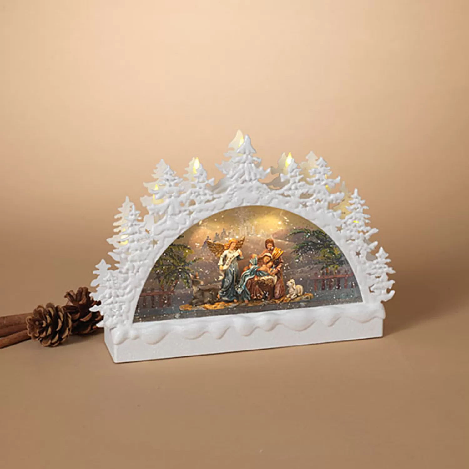 Shop Treetime Nativity Scene Water Globe 12.75" B/O