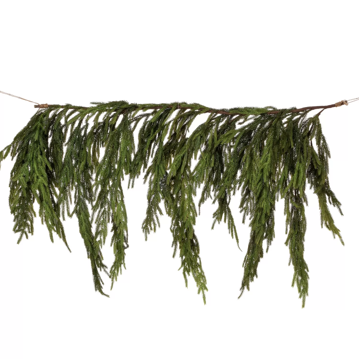 Cheap Treetime Natural Touch Norfolk Pine Dripping Garland 47"