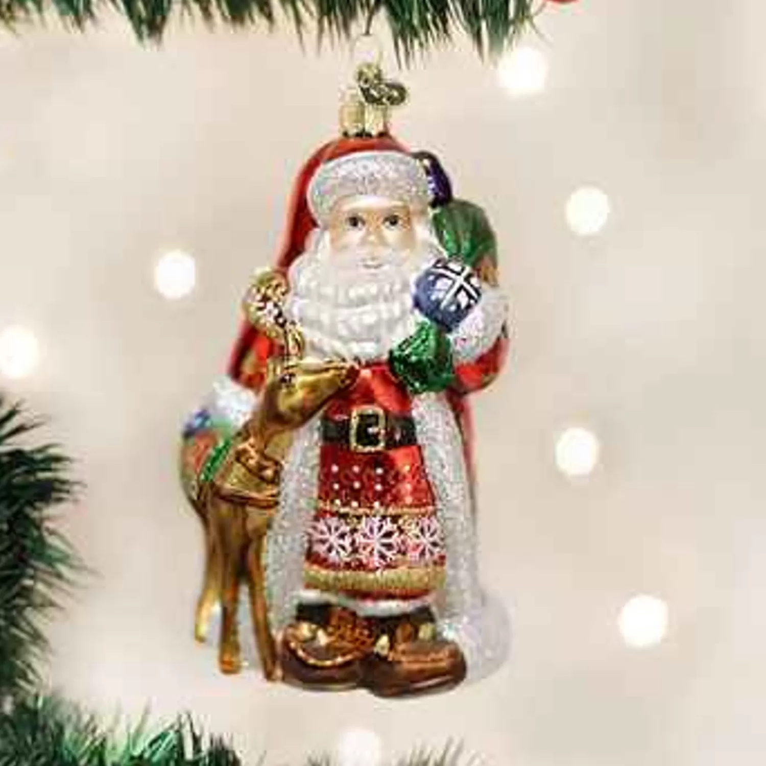 Cheap Treetime Nordic Santa Ornament