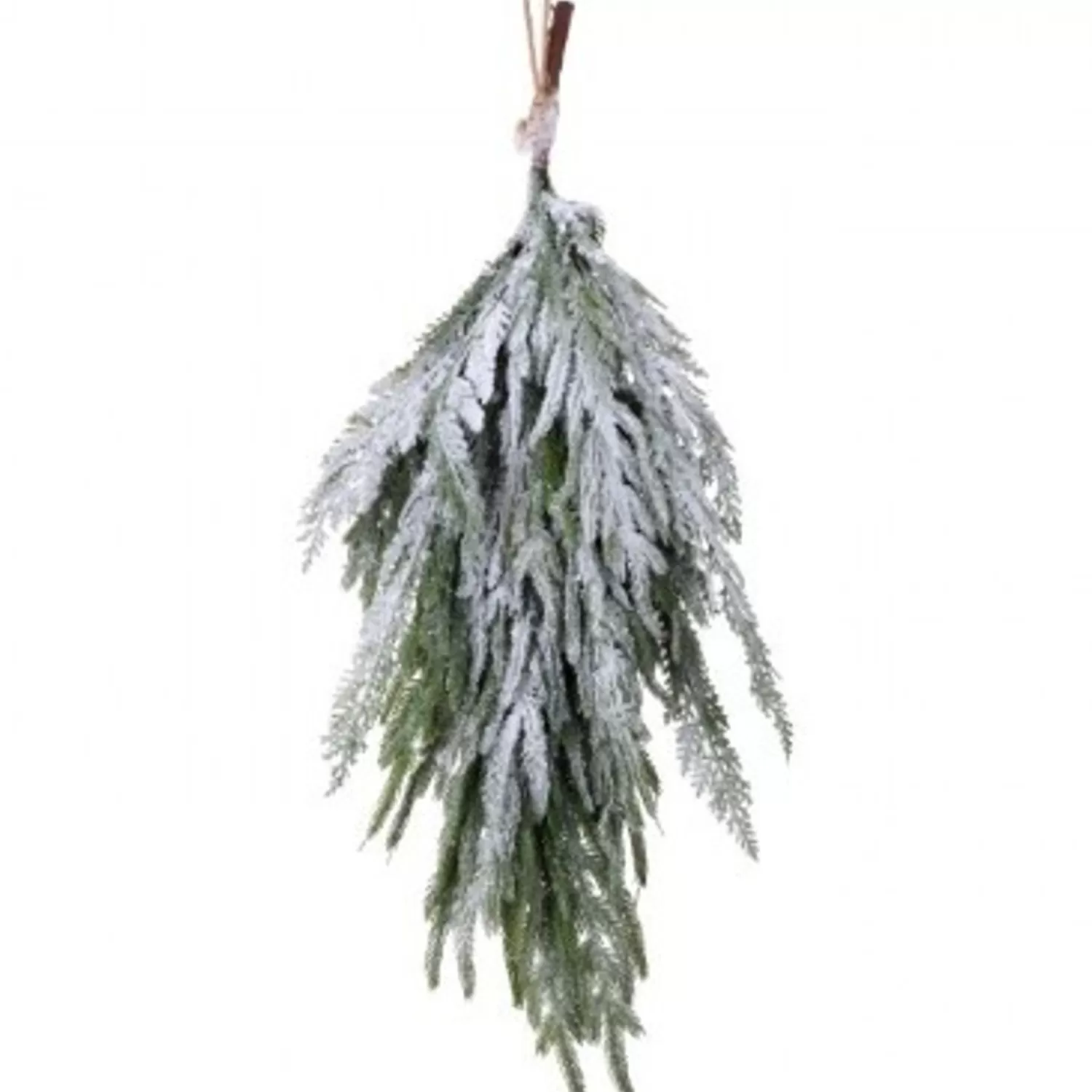 Sale Treetime Norfolk Pine Teardrop W/Snow 24"