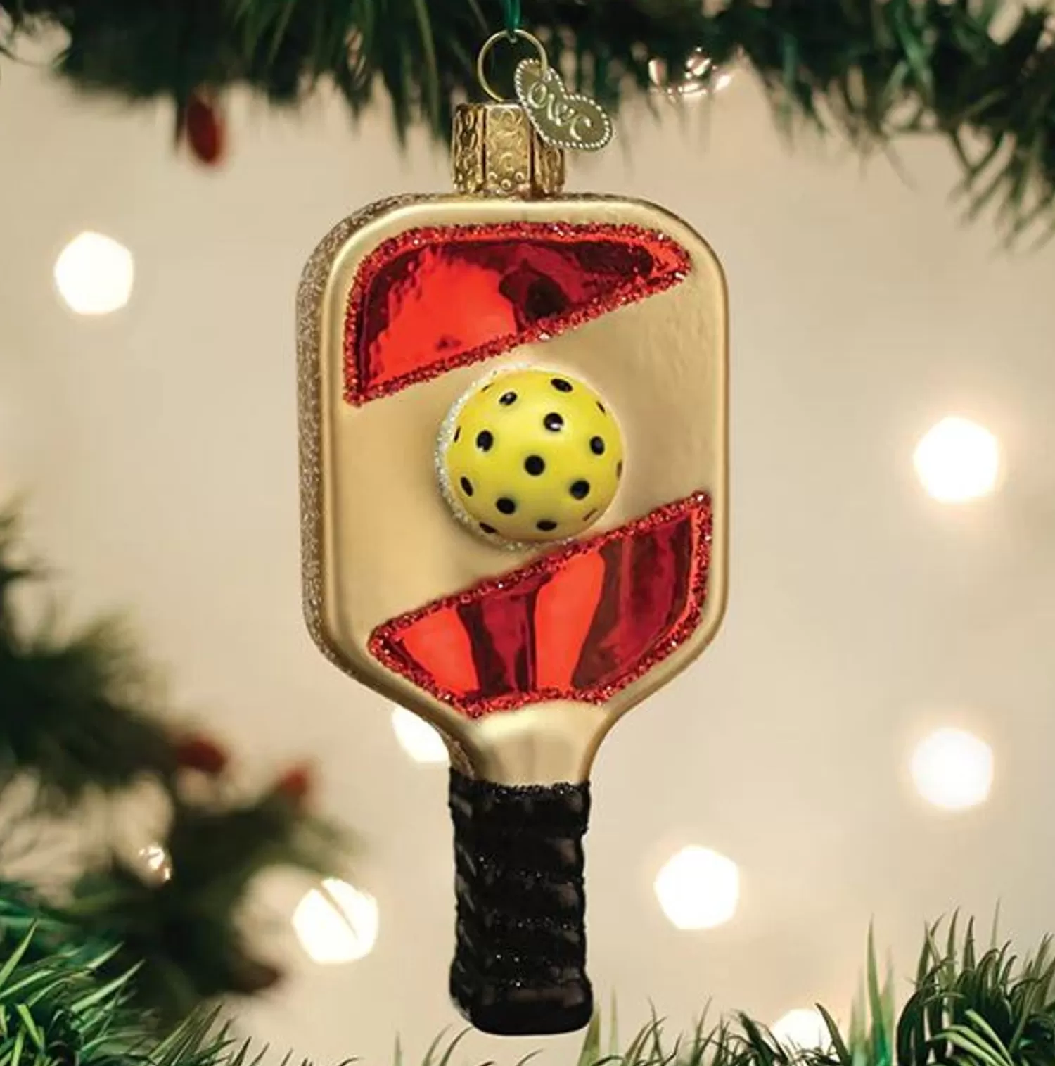 Store Treetime Pickleball Paddle Ornament