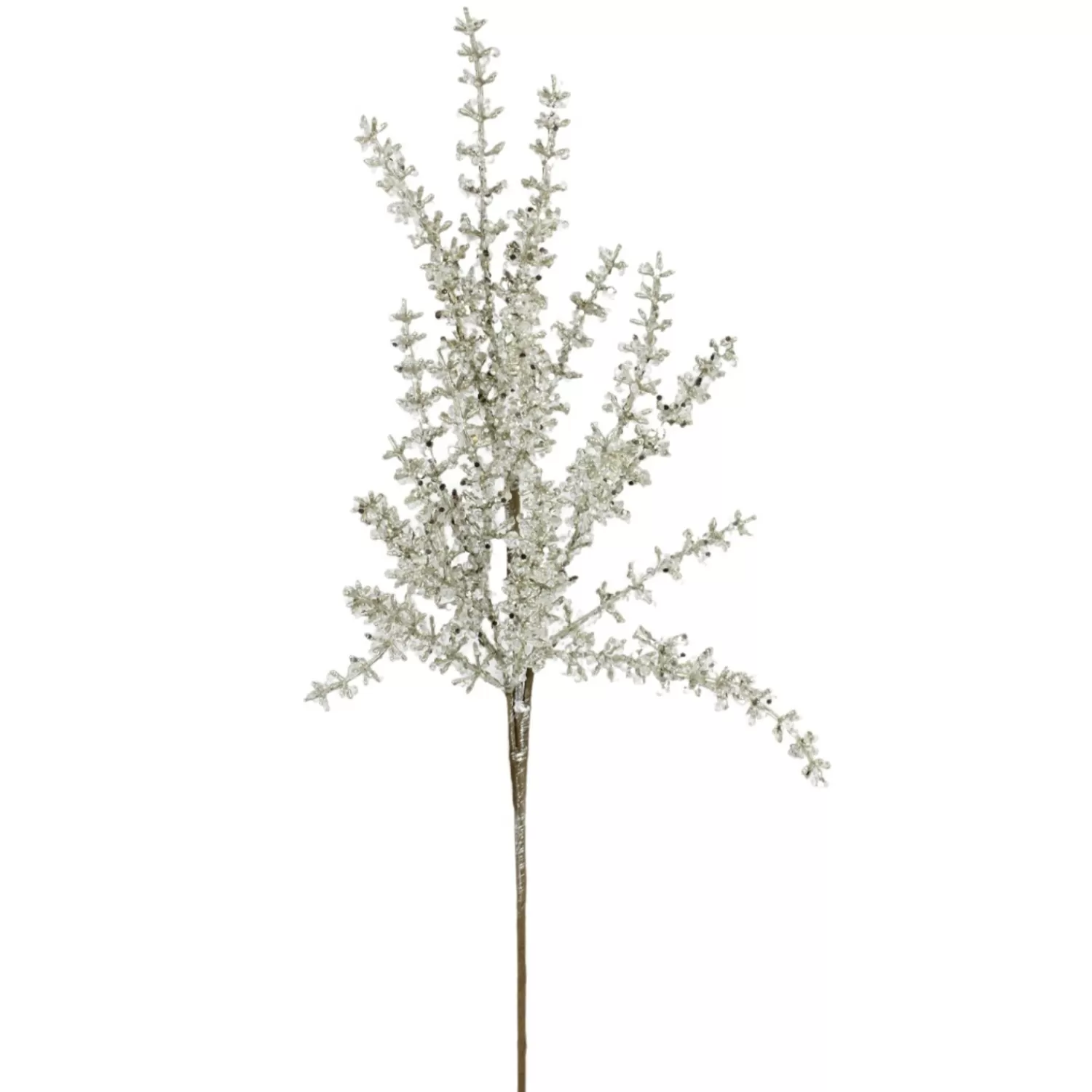 Hot Treetime Platinum Jewel Leaf Spray 26"