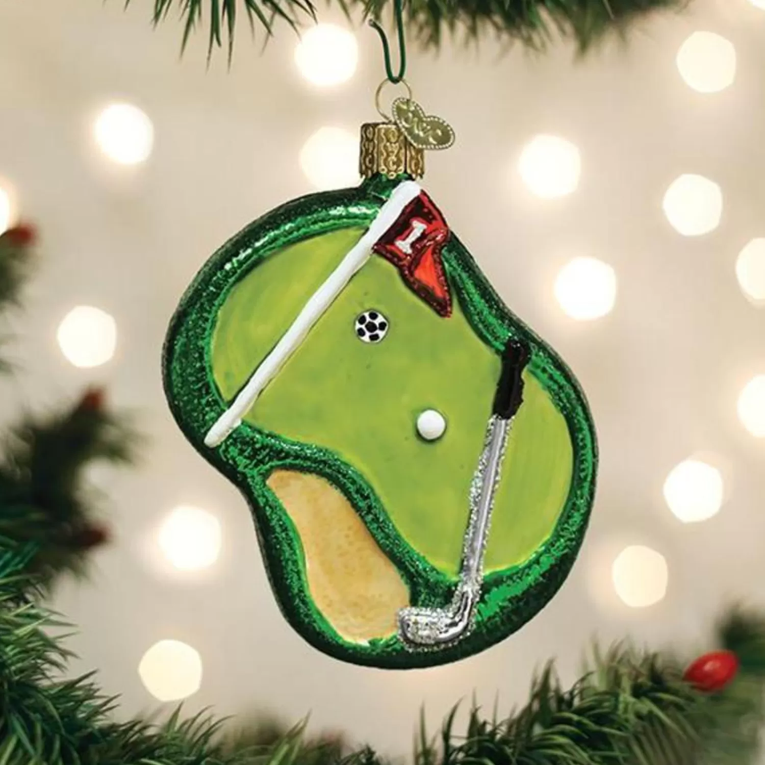 Outlet Treetime Putting Green Ornament