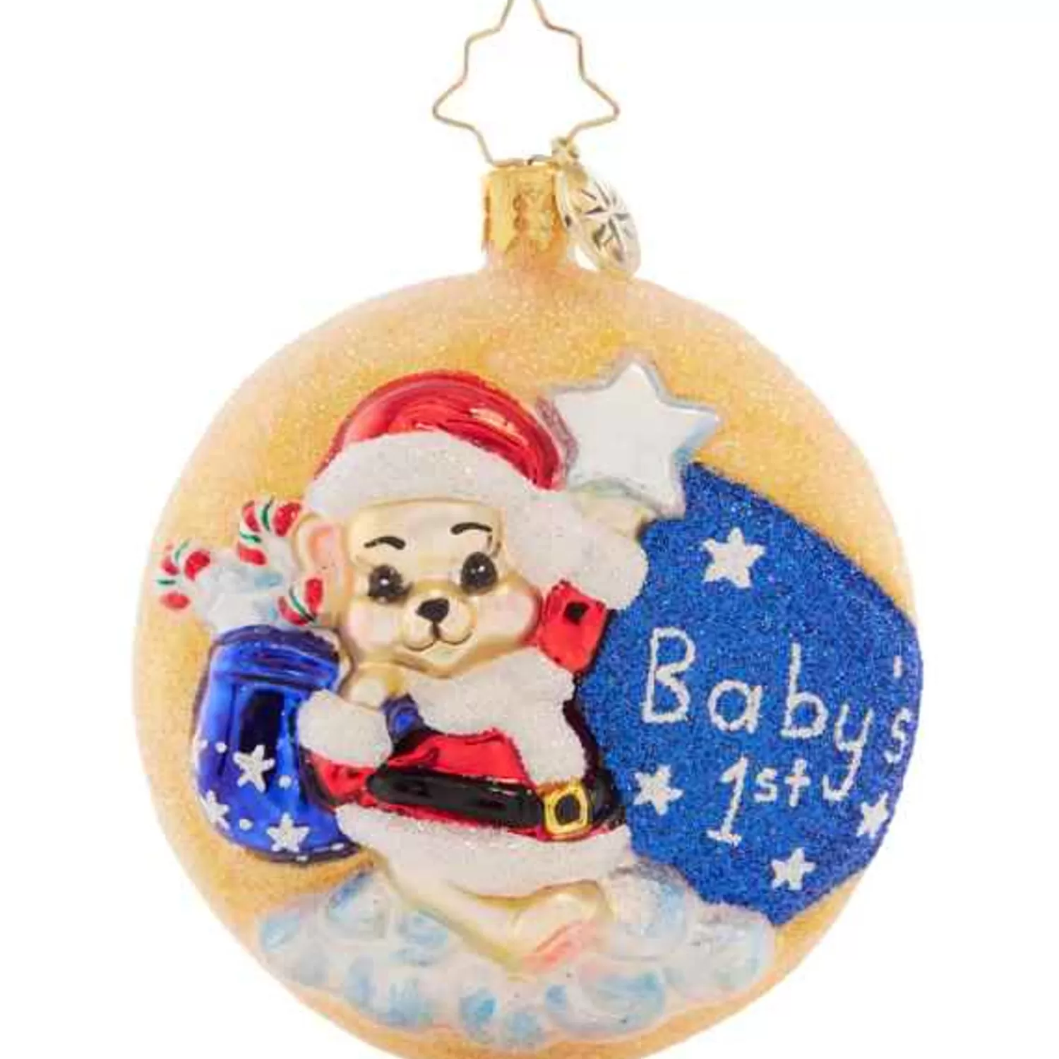 Fashion Treetime Radko Darling 1st Christmas Gem Ornament