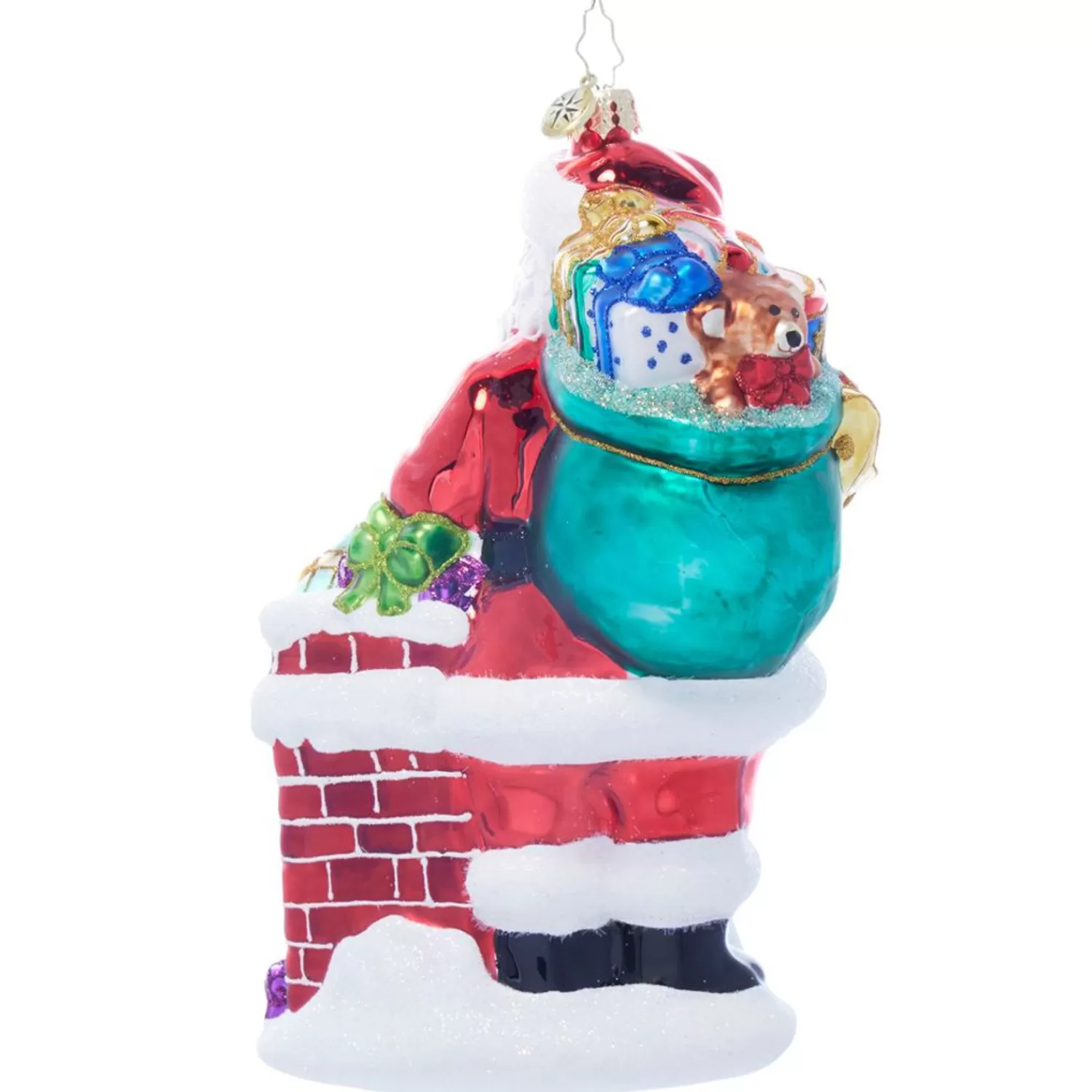 Fashion Treetime Radko Down The Chimney St. Nick Ornament