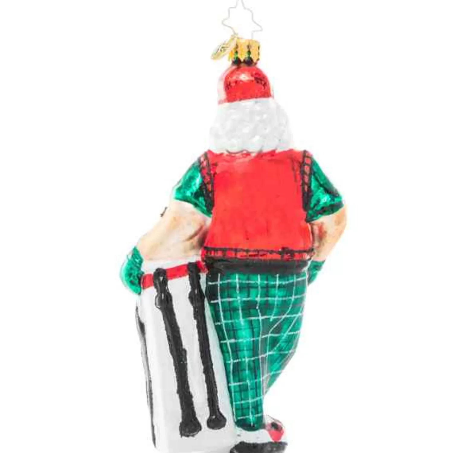 Discount Treetime Radko Jolly Golfer Santa Ornament