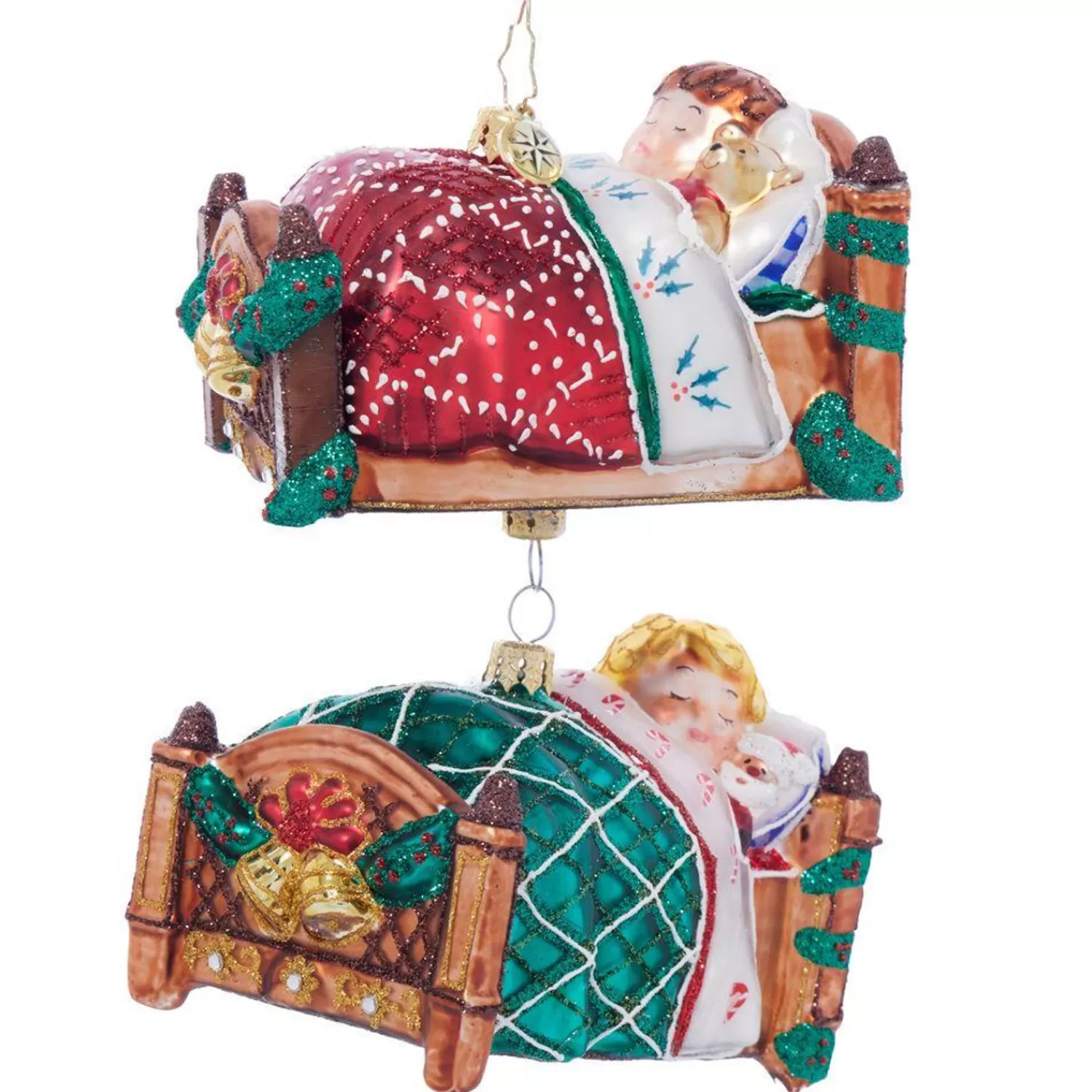 Hot Treetime Radko Nestled In Bed Ornament