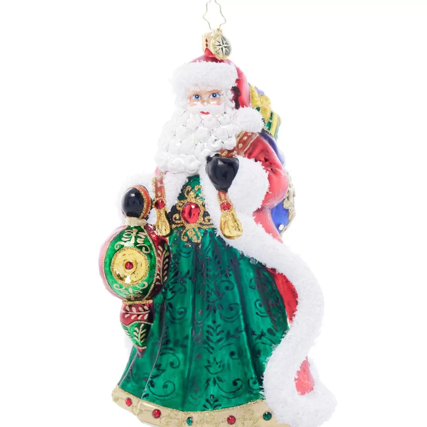 Shop Treetime Radko Santa's Sparkling Keepsake Ornament