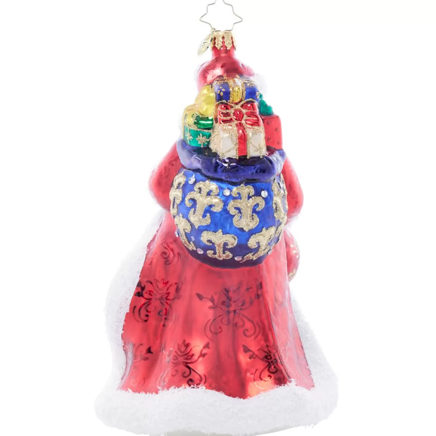 Shop Treetime Radko Santa's Sparkling Keepsake Ornament