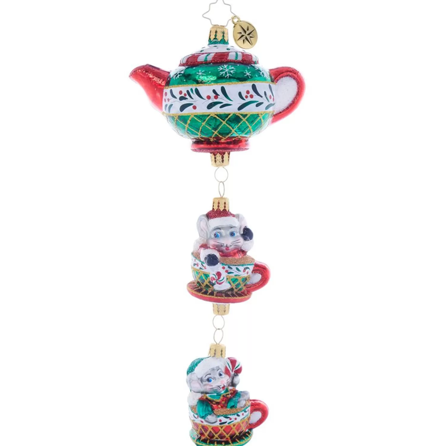 Fashion Treetime Radko Two Merry Mischief Makers Ornament