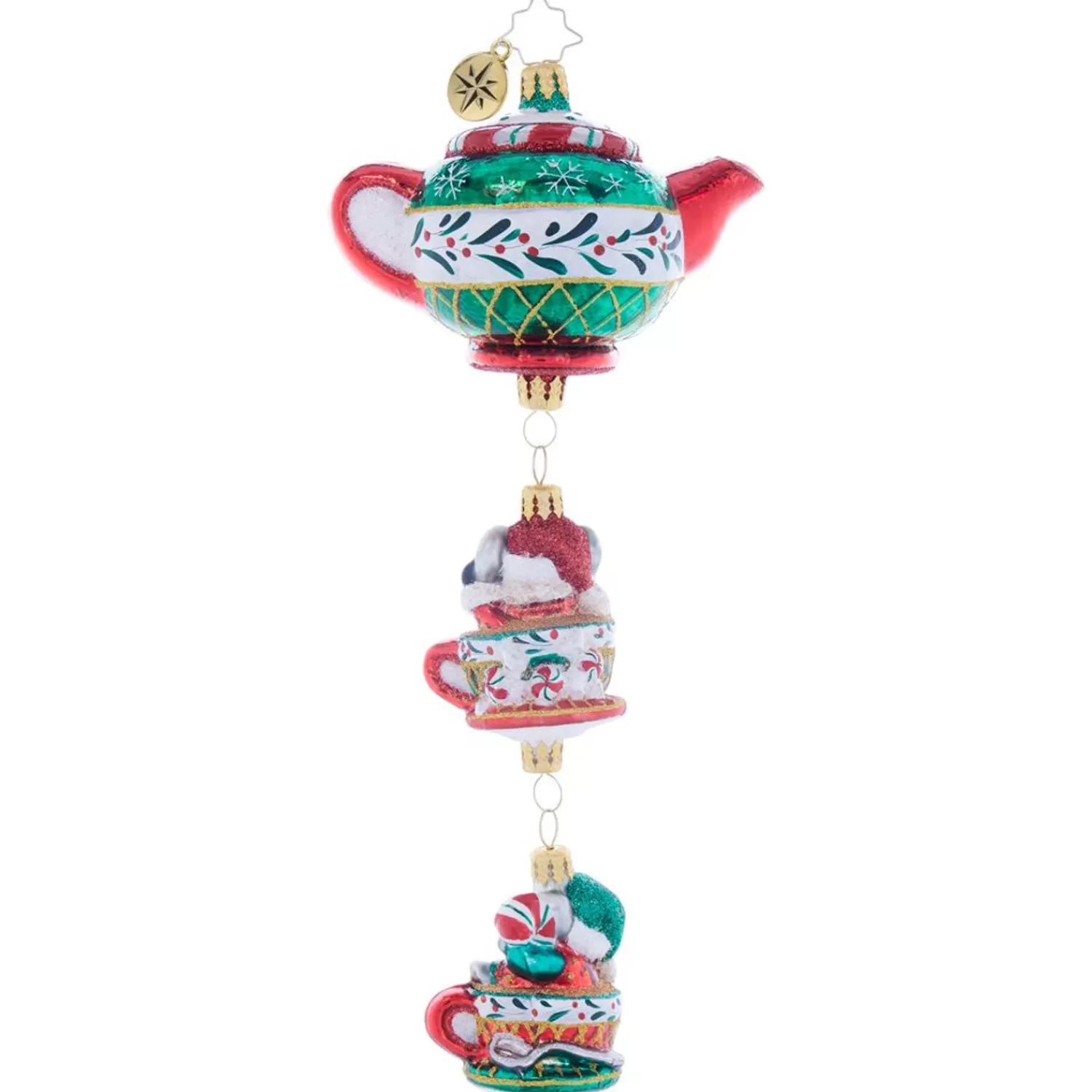 Fashion Treetime Radko Two Merry Mischief Makers Ornament