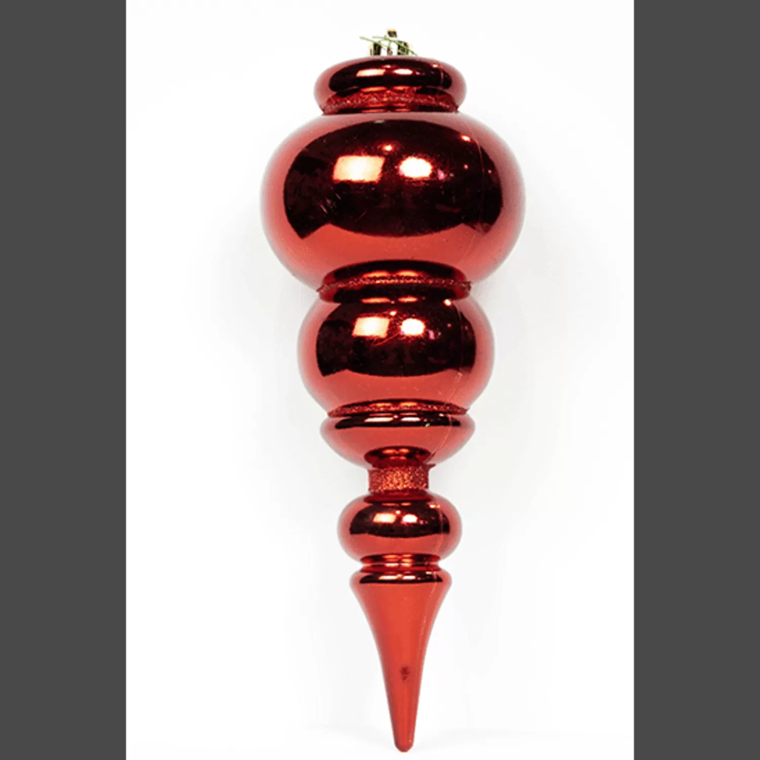 Online Treetime RED 7 Tier Finial Ornament 13"