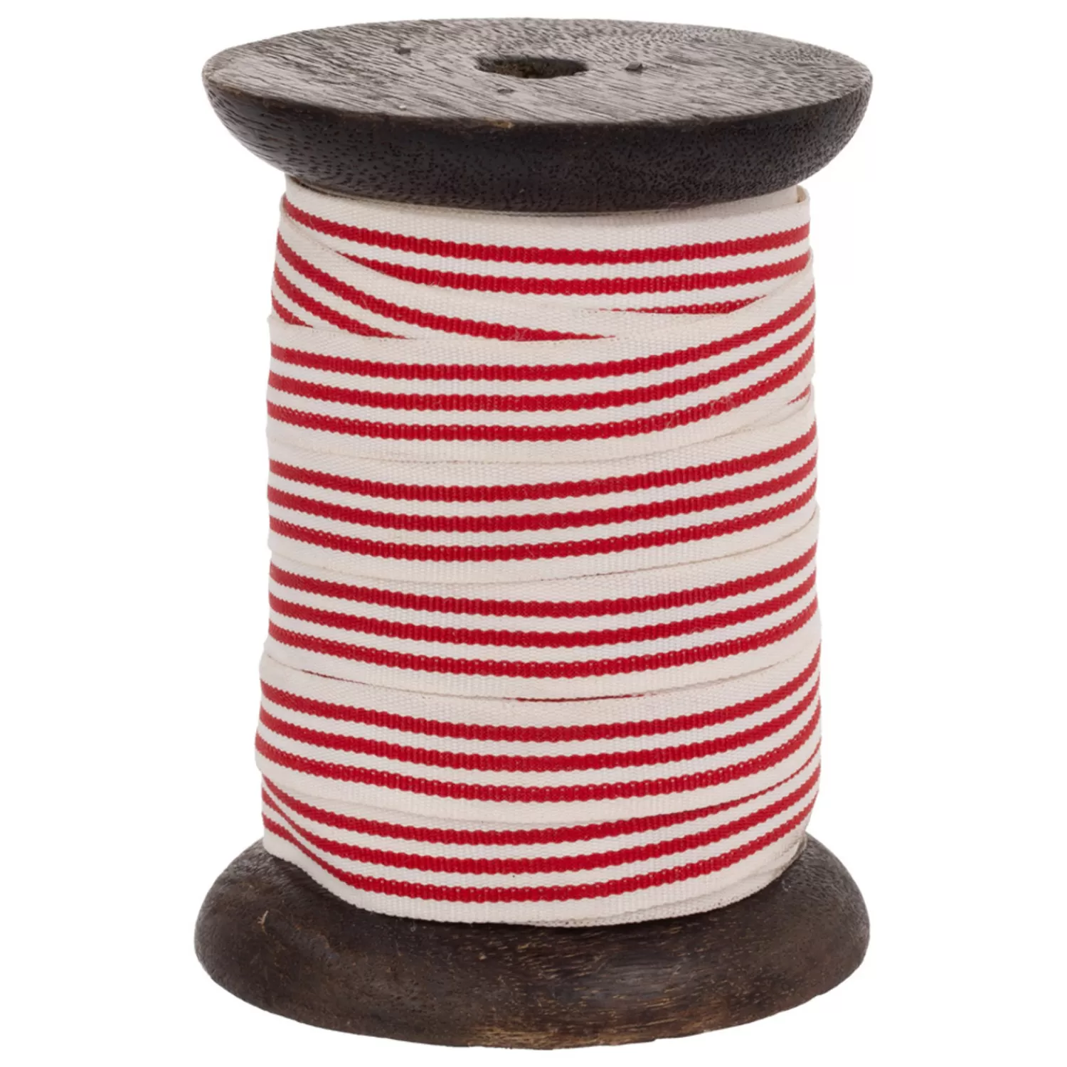 Outlet Treetime Red And White Christmas Stripe Ribbon On Spool