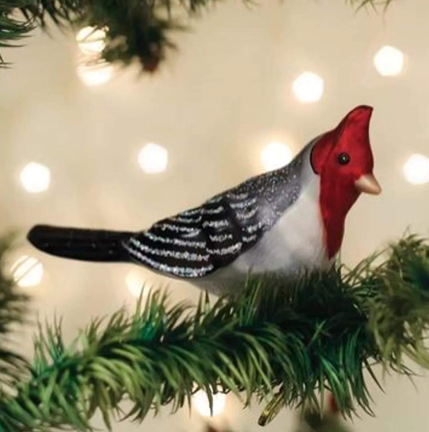 Clearance Treetime Red-crested Cardinal Ornament