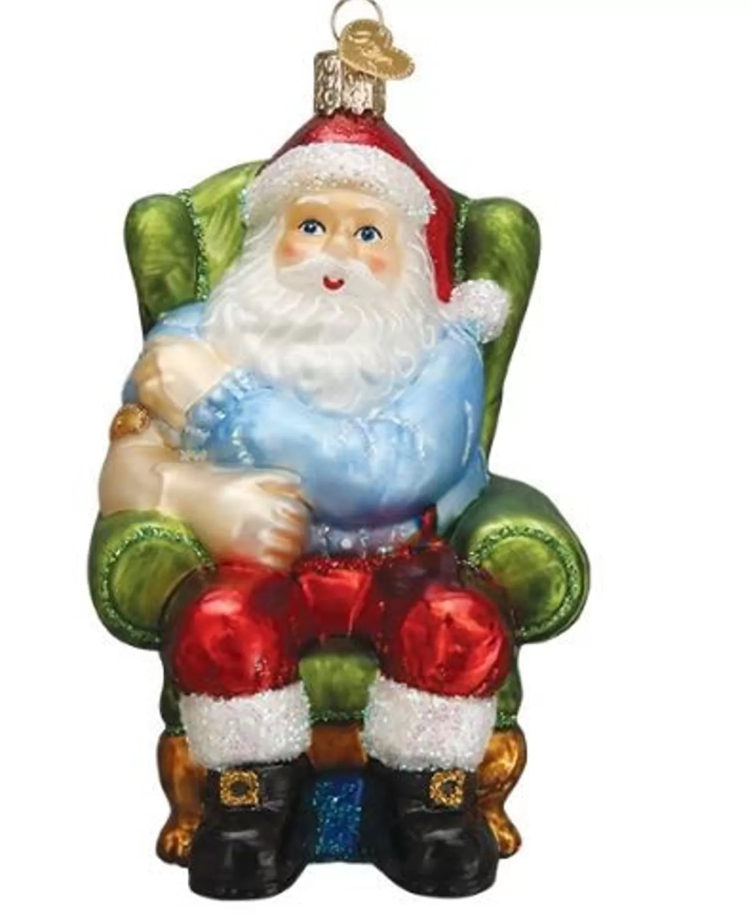 Flash Sale Treetime Santa Vaccinated Ornament