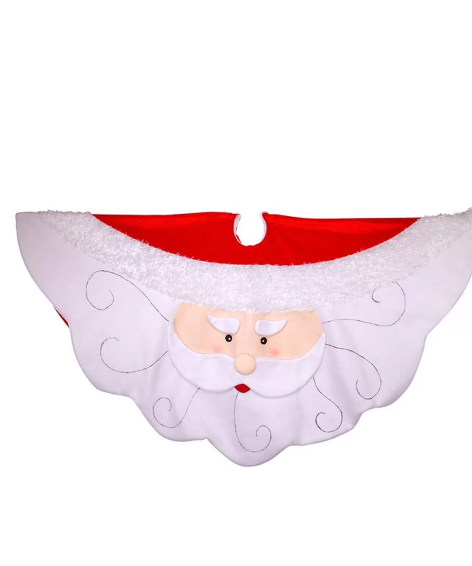 Best Sale Treetime Santas Face Tree Skirt