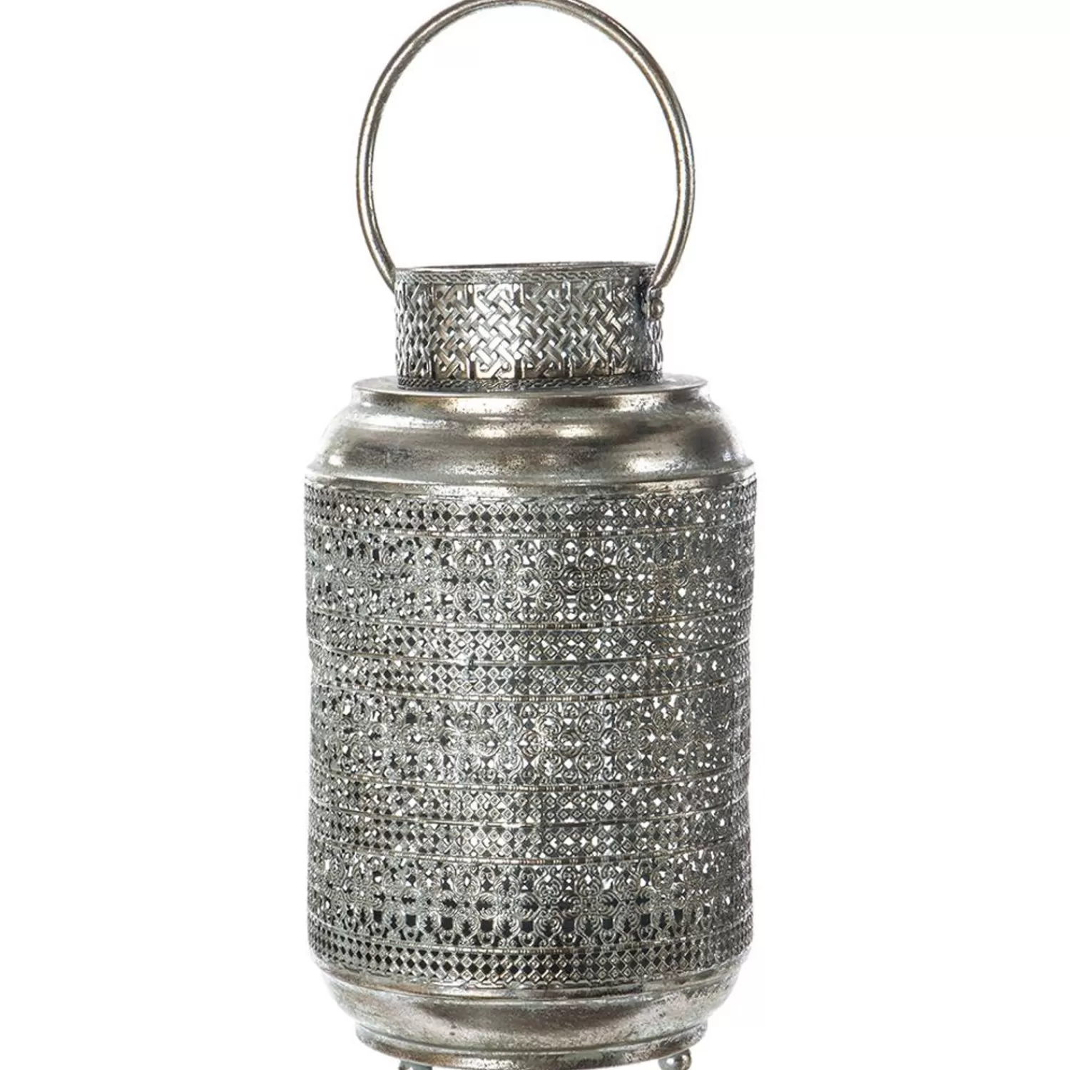 Store Treetime Silver Filagree Lantern