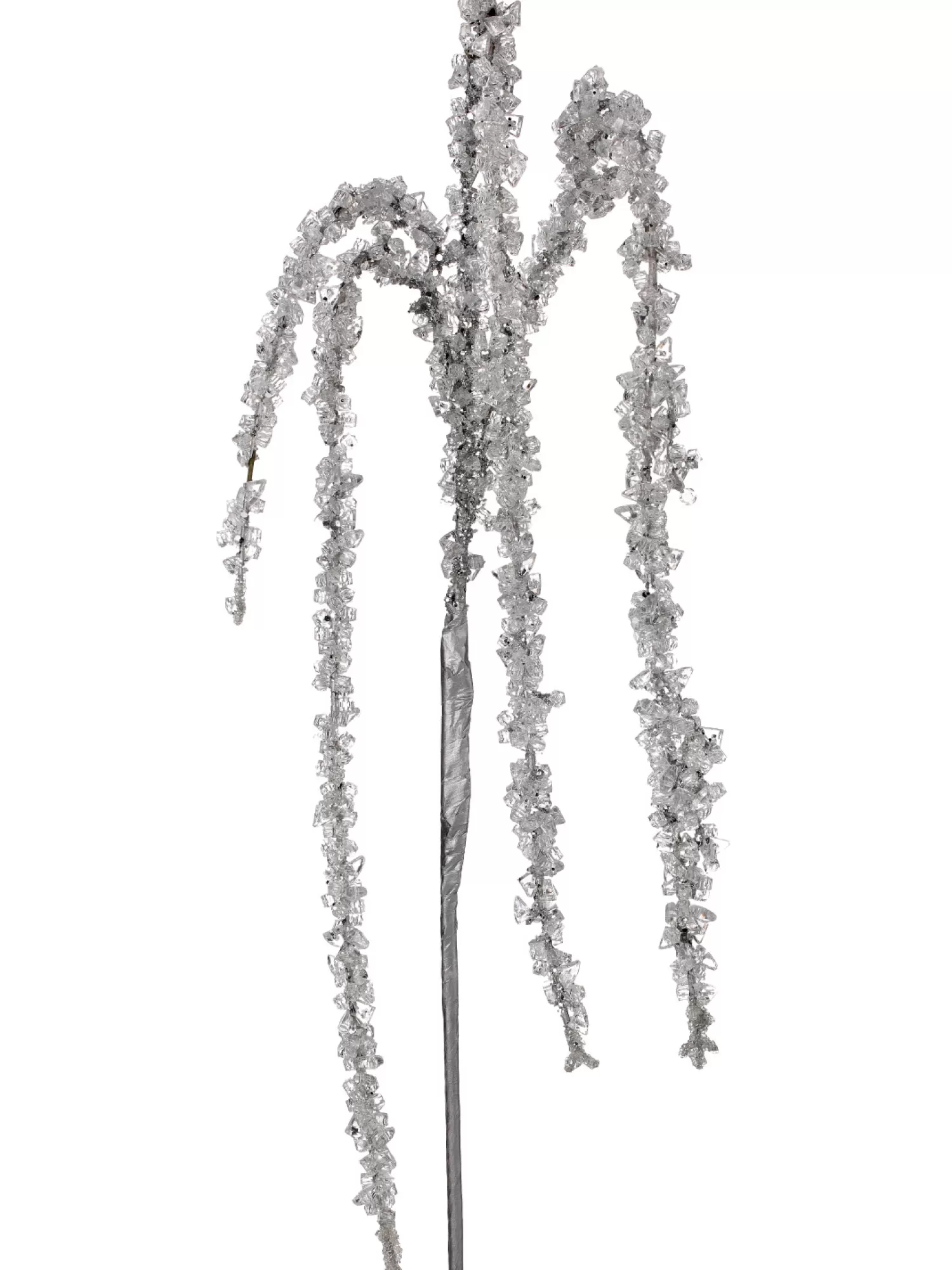 Fashion Treetime Silver Hanging Iced Branch 36"