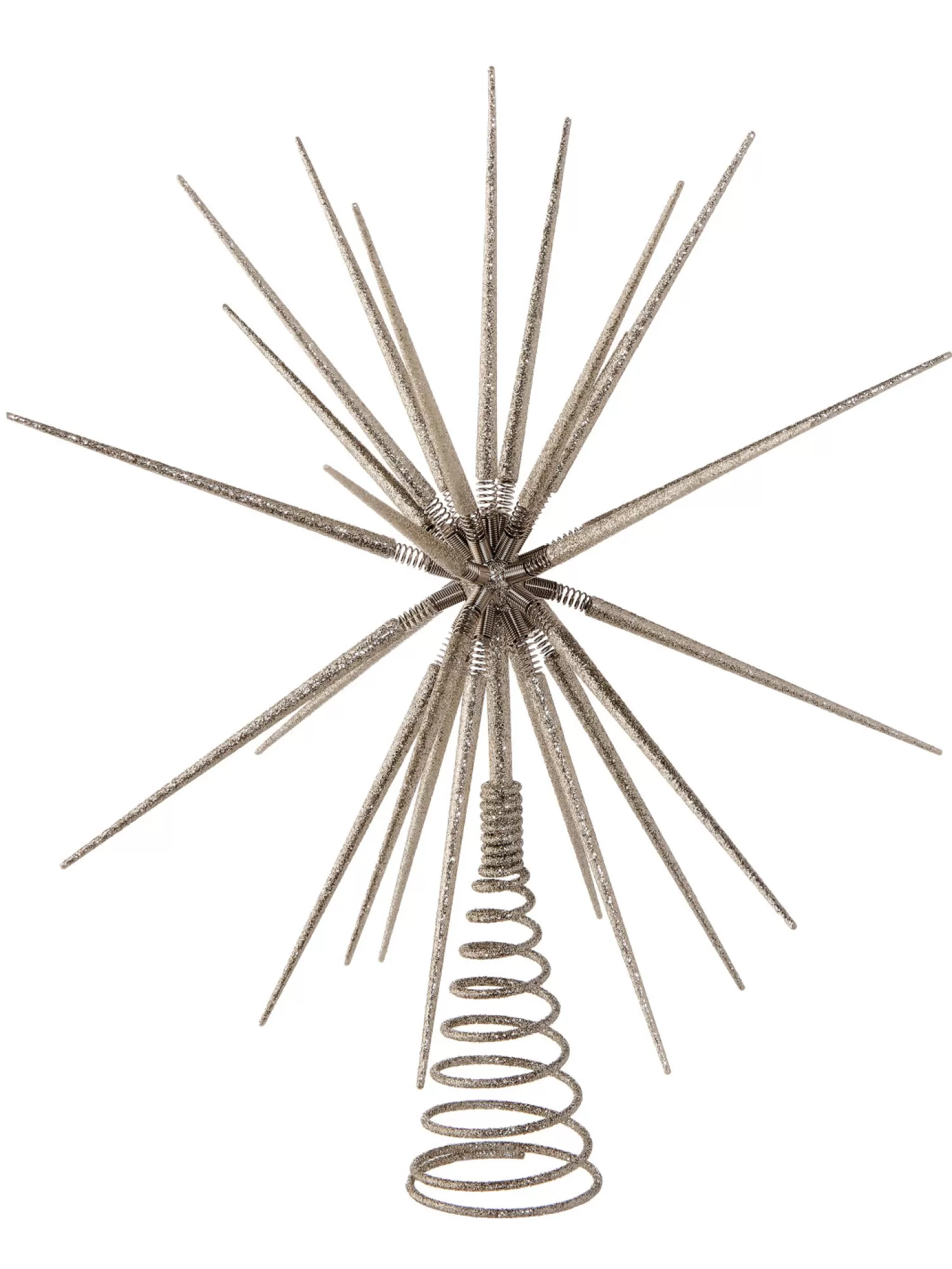 Best Sale Treetime Silver Starburst Tree Topper