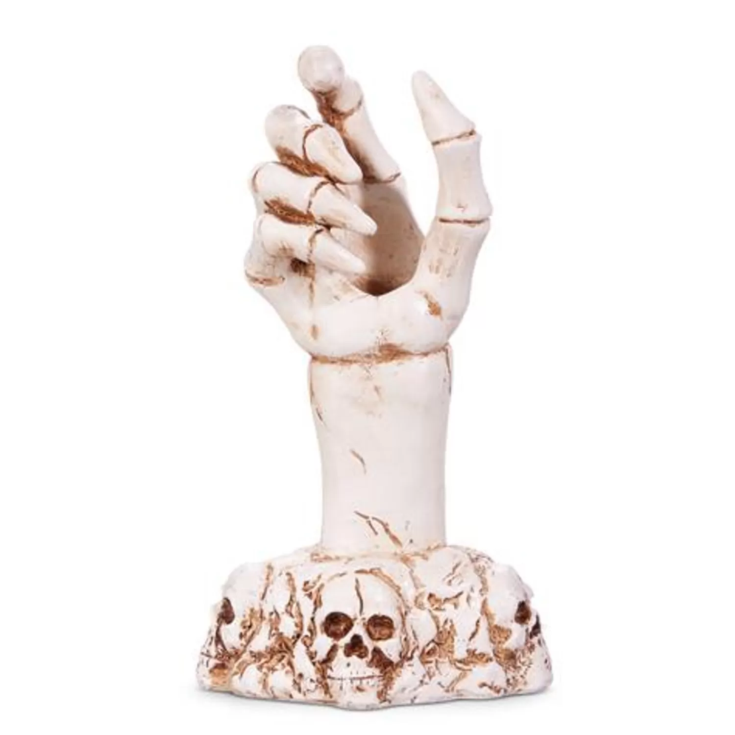 Clearance Treetime Skeleton Hand Candle Holder 7"