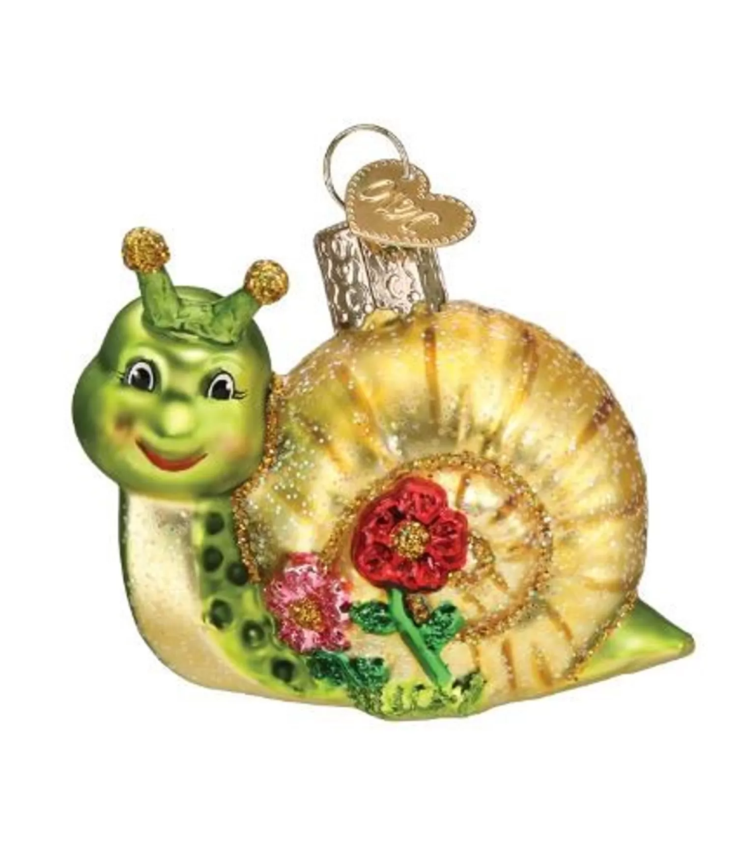 New Treetime Smiley Snail Ornament